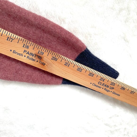 Madewell Kent Colorblock Striped Wool Alpaca Long Cardigan Sweater Womens M - Picture 8 of 10